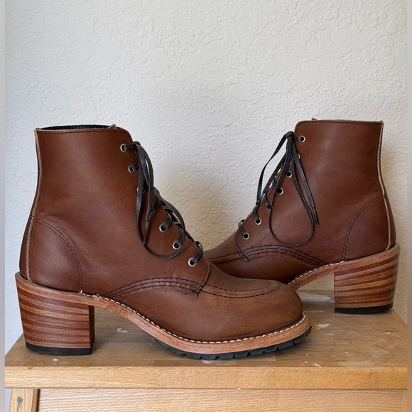 NWOT Red Wing Clara Boot is Amber Harness leather size 7 - Picture 11 of 15